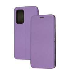 Чохол книжка Premium для Samsung Galaxy A53 (A536) світло-бузковий