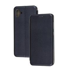 Чохол книжка Premium для Samsung Galaxy A04 (A045) темно-синій