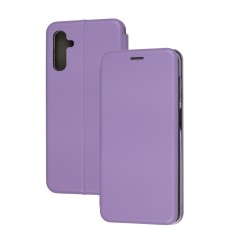 Чохол книжка Premium для Samsung Galaxy A04S / A13 5G світло-бузковий