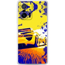 Чохол для Xiaomi 11T / 11T Pro MixCase машини жовта car дрифт