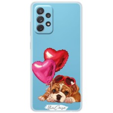 Чехол для Samsung Galaxy A72 Mixcase собачки дизайн 13