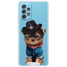 Чехол для Samsung Galaxy A72 Mixcase собачки дизайн 14