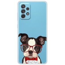Чехол для Samsung Galaxy A72 Mixcase собачки дизайн 15