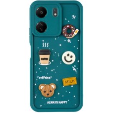 Чохол TPU Toys Case для Xiaomi Redmi 13C / Poco C65 Pine Green / Always Happy