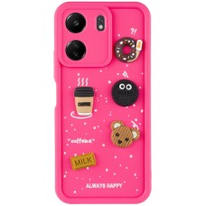 Чохол TPU Toys Case для Xiaomi Redmi 13C / Poco C65 Pink / Always Happy