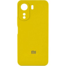 Чохол Silicone Lakshmi Full  (AAA) для Xiaomi Redmi 13C / Poco C65 Жовтий / Yellow