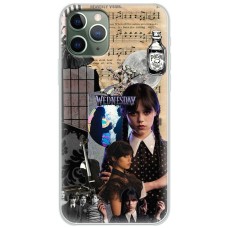 Чохол для iPhone 11 Pro Max Mixcase Венздей колаж віолончель
