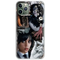 Чохол для iPhone 11 Pro Max Mixcase Венздей колаж друкарська машинка