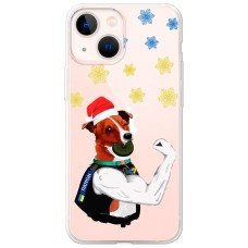 Чохол для iPhone 13 mini MixCase Новий рік новорічний Патрон