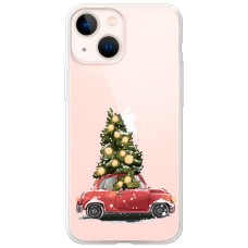 Чохол для iPhone 13 mini MixCase Новий рік ялинка їде додому