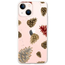Чохол для iPhone 13 mini MixCase Новий рік ялинові шишки
