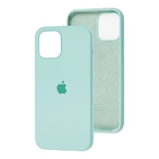 Чохол для iPhone 12 mini Silicone Full бірюзовий / beryl