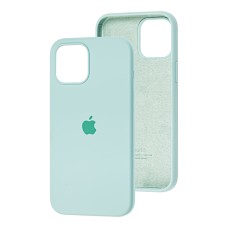 Чохол для iPhone 12 mini Silicone Full бірюзовий / turquoise