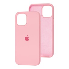 Чохол для iPhone 12 mini Silicone Full рожевий / pink