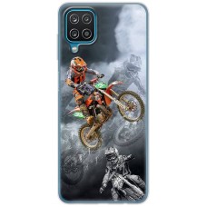 Чохол для Samsung Galaxy A12 / M12 MixCase асорті мотокрос