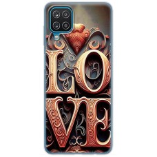 Чохол для Samsung Galaxy A12 / M12 MixCase асорті LOVE