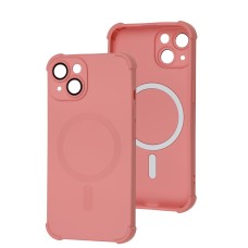 Чохол для iPhone 14 WAVE Silk Touch WXD MagSafe peach