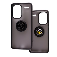 Чохол для Xiaomi Redmi Note 13 Pro+ 5G LikGus Edging Ring чорний