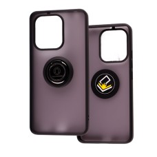 Чохол для Xiaomi Redmi Note 13 4G LikGus Edging Ring чорний
