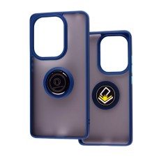 Чохол для Xiaomi Redmi Note 13 4G LikGus Edging Ring синій