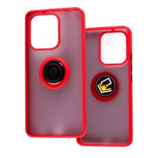 Чохол для Xiaomi Redmi Note 13 4G LikGus Edging Ring червоний
