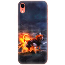 Чохол для iPhone Xr MixCase Патрон у руїнах міста