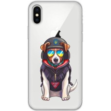 Чохол для iPhone Xs Max MixCase Патрон окуляри авіатори