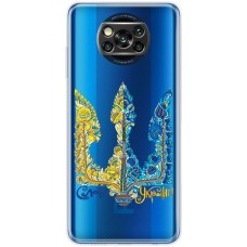Чохол для Xiaomi Poco X3 / X3 Pro MixCase патріотичні герб із колоскам