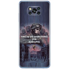 Чохол для Xiaomi Poco X3 / X3 Pro MixCase патріотичні захисники Азов