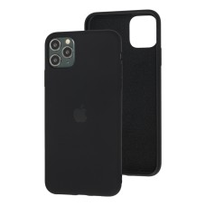 Чохол для iPhone 11 Pro Max Silicone cover 360 чорний