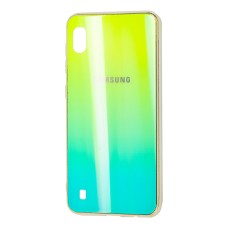 Чохол для Samsung Galaxy A10 (A105) Aurora з лого зелений