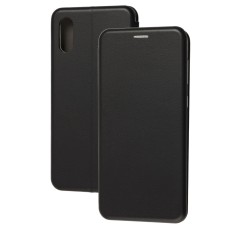 Чохол книжка Premium для Samsung Galaxy A02 (A022) чорний