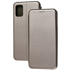 Чохол книжка Premium для Samsung Galaxy A71 (A715) сірий