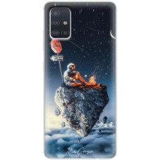 Чохол для Samsung Galaxy A51 (A515) Mixcase в космосі дизайн один 3