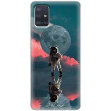 Чохол для Samsung Galaxy A51 (A515) Mixcase в космосі дизайн один 6