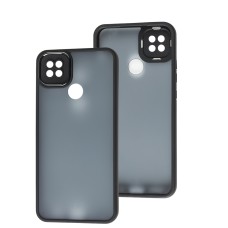 Чохол для Xiaomi Redmi 9C / 10A Luxury Metal Lens чорний