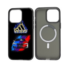 Чохол для iPhone 14 Pro MixCase MagSafe MagSafe спортивний лого з авто
