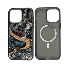 Чохол для iPhone 14 Pro MixCase MagSafe MagSafe дракон