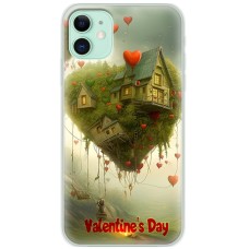 Чехол для iPhone 12 mini Mixcase для закоханих air house