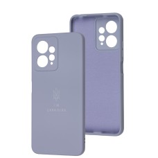 Чохол для Xiaomi Redmi Note 12 4G Silicone Full Тризуб лавандовий
