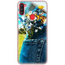 Чохол для Samsung Galaxy A11 / M11 MixCase патріотичні квіти України