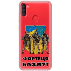 Чохол для Samsung Galaxy A11 / M11 MixCase патріотичні Фортеця БАХМУТ
