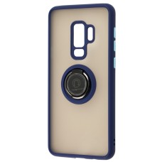 Чохол для Samsung Galaxy S9+ (G965) LikGus Edging Ring синій