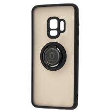 Чохол для Samsung Galaxy S9 (G960) LikGus Edging Ring чорний