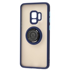 Чохол для Samsung Galaxy S9 (G960) LikGus Edging Ring синій