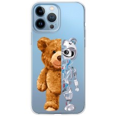 Чохол для iPhone 13 Pro Max MixCase робот ведмідь