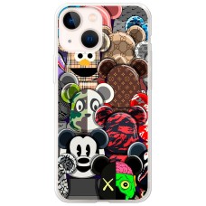 Чохол для iPhone 13 mini MixCase робот асорті
