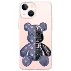 Чохол для iPhone 13 mini MixCase робот ведмедик