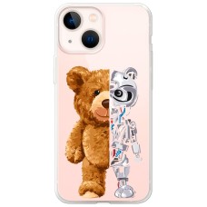 Чохол для iPhone 13 mini MixCase робот ведмідь