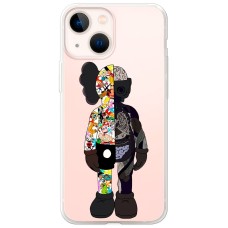 Чохол для iPhone 13 mini MixCase робот половинки